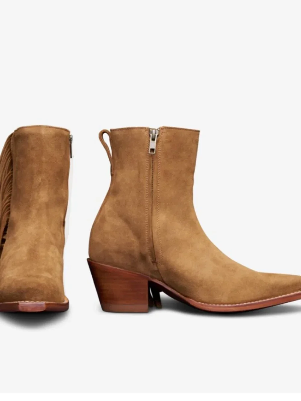 NWT Tecovas Toffee The Georgia Womens Snip Toe Short Boots 8.5 - Picture 3 of 16